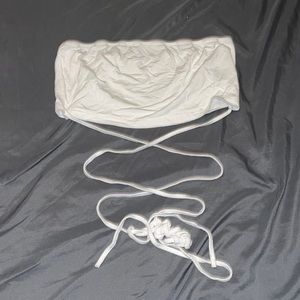Cute white crop top